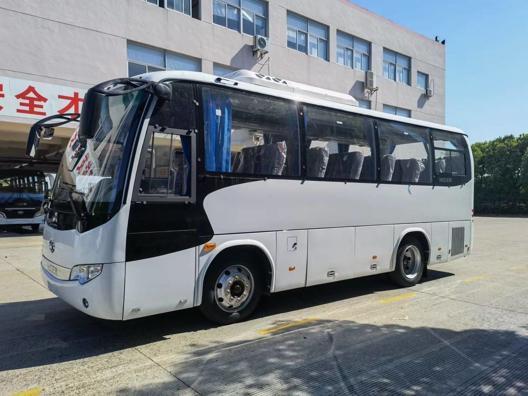 Customer's Requirement 2022 Manual Transmission Luxury Coach Bus with 32 Seats and Tables