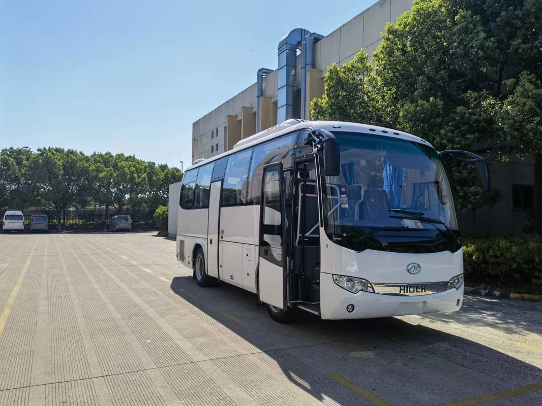Customer's Requirement 2022 Manual Transmission Luxury Coach Bus with 32 Seats and Tables