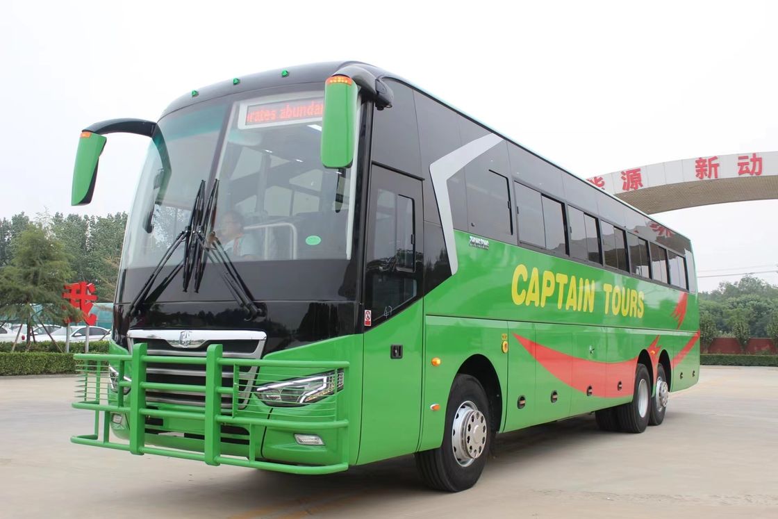 Comfortable 75 1 1 Seats RHD Bus with Multi-Leaf Spring Suspension and Diesel Engine