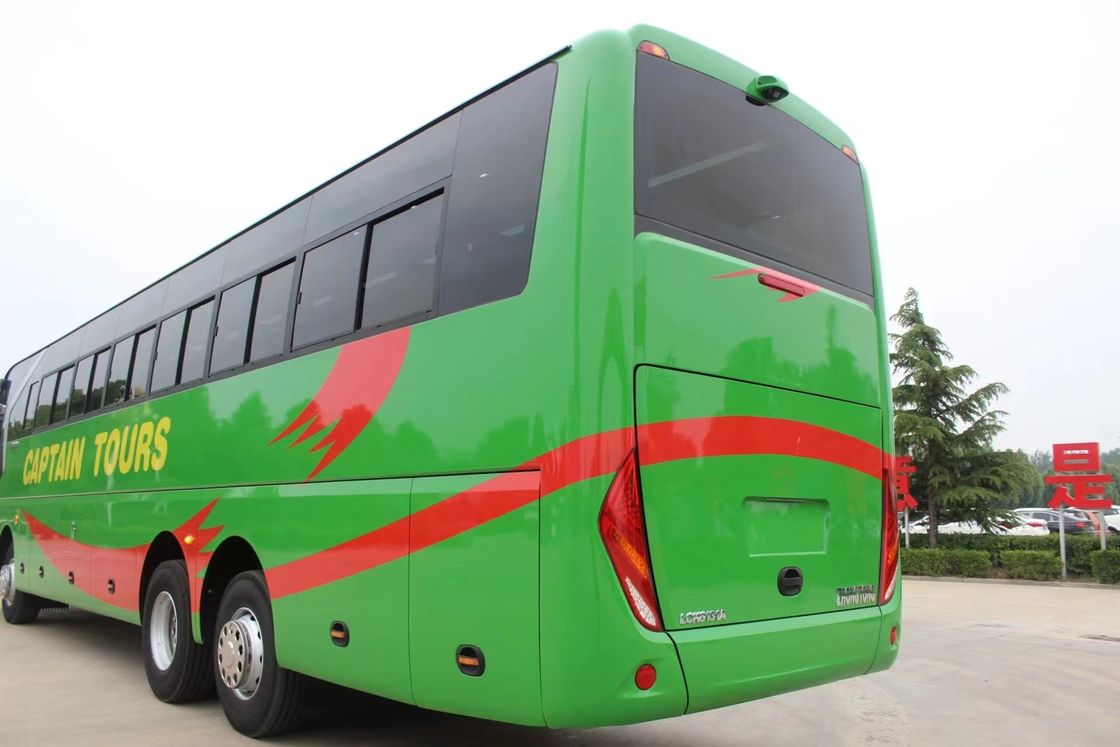 Comfortable 75 1 1 Seats RHD Bus with Multi-Leaf Spring Suspension and Diesel Engine
