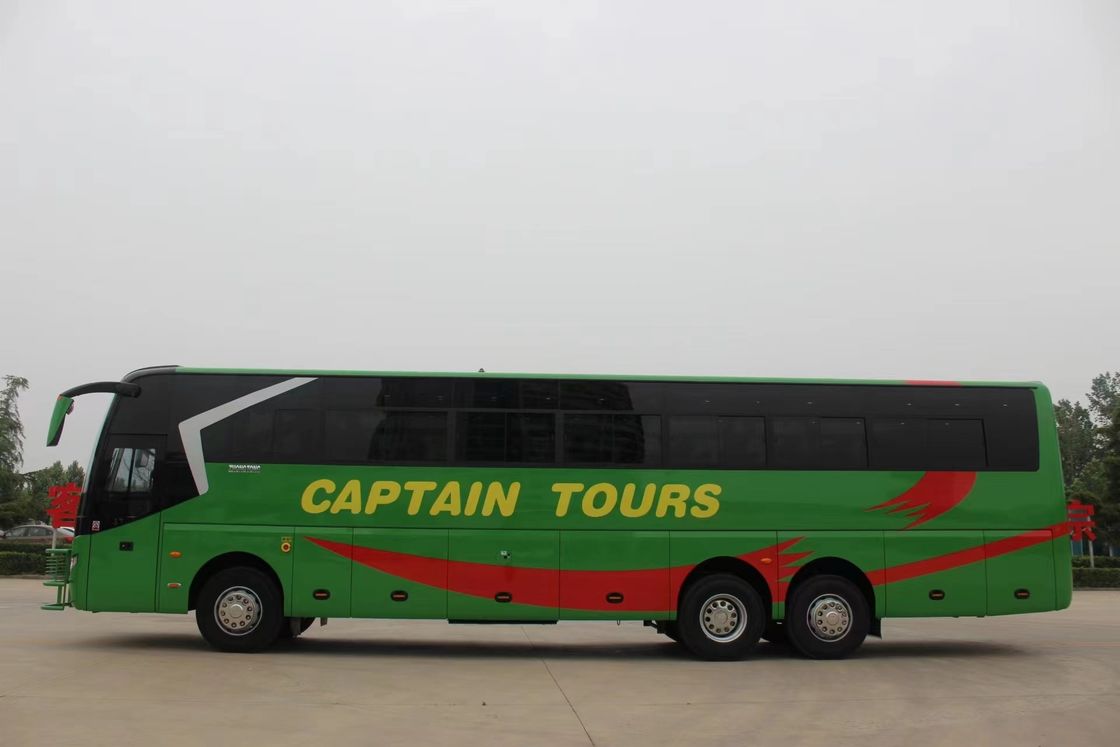 Comfortable 75 1 1 Seats RHD Bus with Multi-Leaf Spring Suspension and Diesel Engine