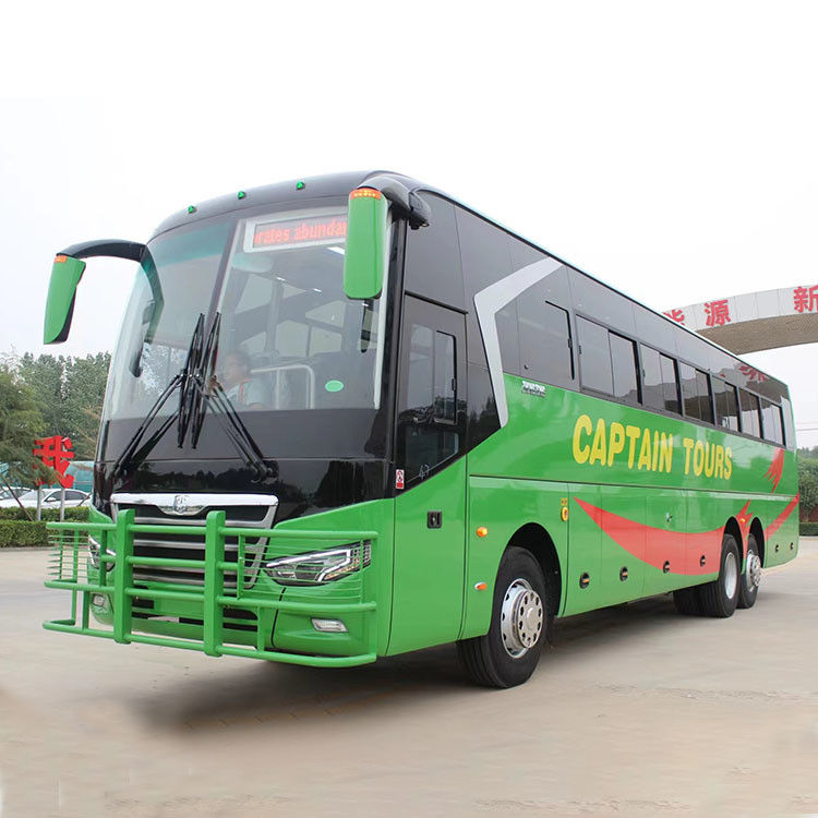 Comfortable 75 1 1 Seats RHD Bus with Multi-Leaf Spring Suspension and Diesel Engine