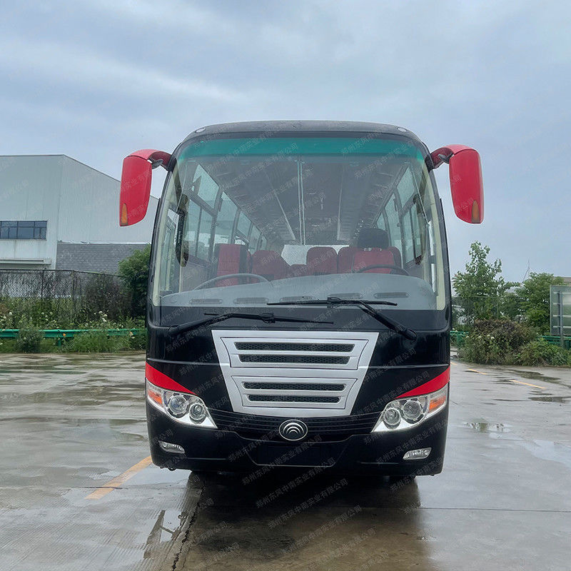 Equipped AC Luxury 53 Seats Front Engine Coach Bus with 4-6L Engine Capacity