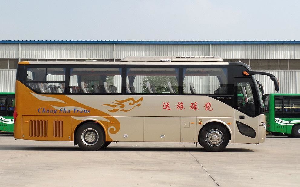 10m Left Hand Drive Coach Bus with Color Design and Luxury Interior