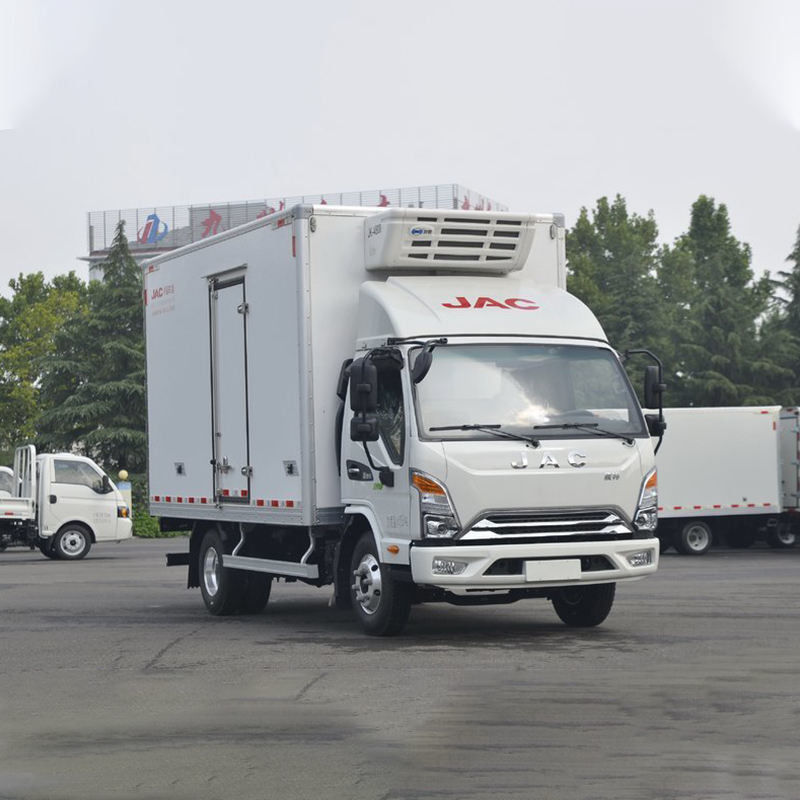 Cummins Used Refrigerated Truck Boxes for Frozen Meat and Chicken Vegetable Transport