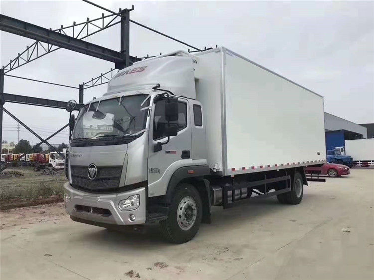 Foton Refrigerated Truck For Fresh Live Fish And Frozen Products Custom's Requirement