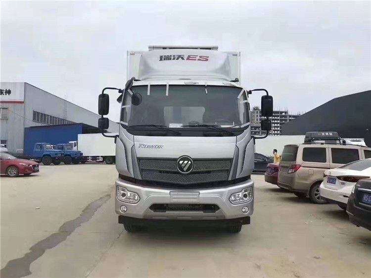 Foton Refrigerated Truck For Fresh Live Fish And Frozen Products Custom's Requirement
