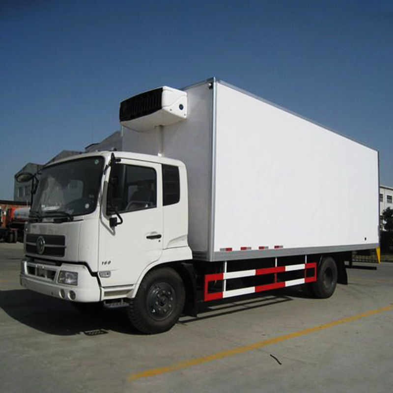 Custom's Requirement 130hp 4x2 Refrigerated Truck For Ice Cream Delivery And Food Cooling