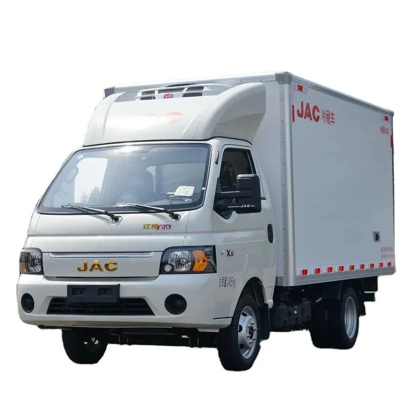 130HP JAC Refrigerated Truck for Transportation 4x2 GVW≤5T Diesel Fuel Refrigeration
