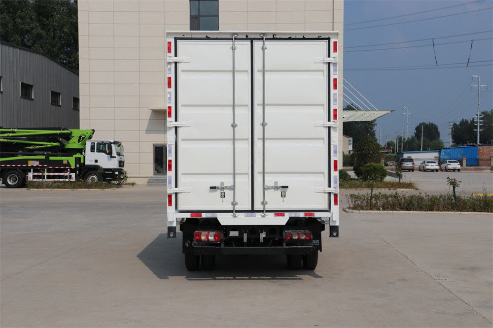 Normal Driver's Seat Next-Gen 4*2 Diesel Container Cargo Van Truck For Urban Logistics