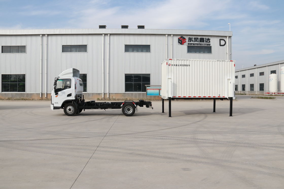 Foton 19CBM Cargo Van Truck With Single Row Seat Rows And 1000-1500Nm Maximum Torque