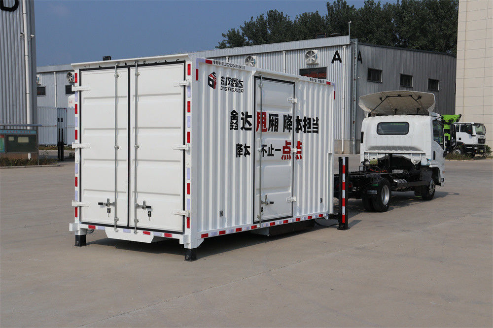 Foton 19CBM Cargo Van Truck With Single Row Seat Rows And 1000-1500Nm Maximum Torque