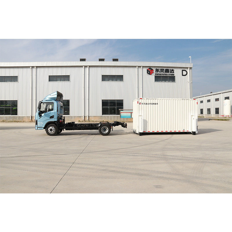 Electric Cargo Van Trucks For Urban Distribution 4*2 19cbm 45cbm 59cbm Detachable