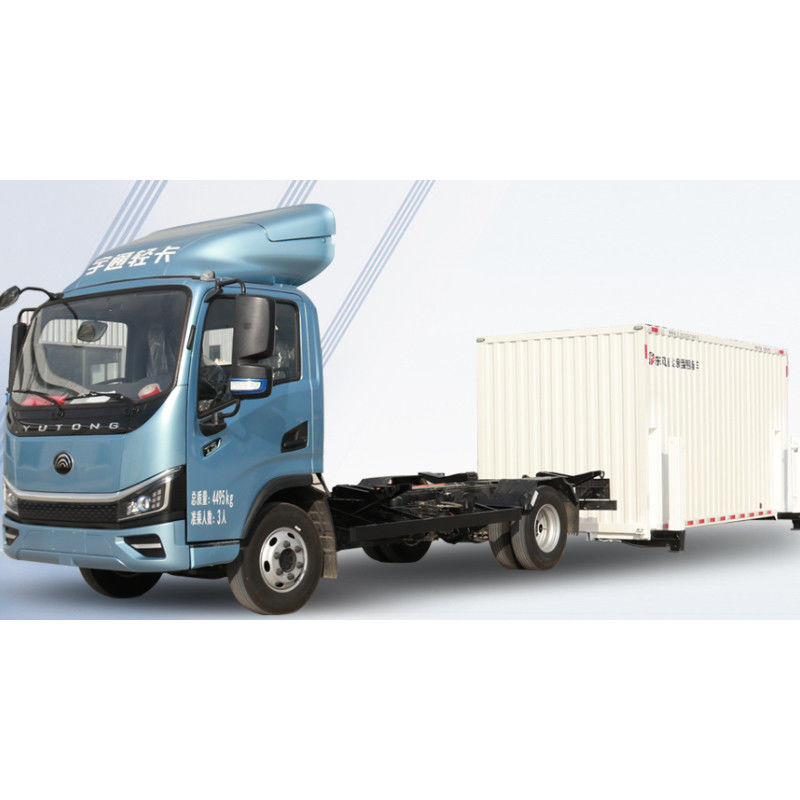Electric Cargo Van Trucks For Urban Distribution 4*2 19cbm 45cbm 59cbm Detachable