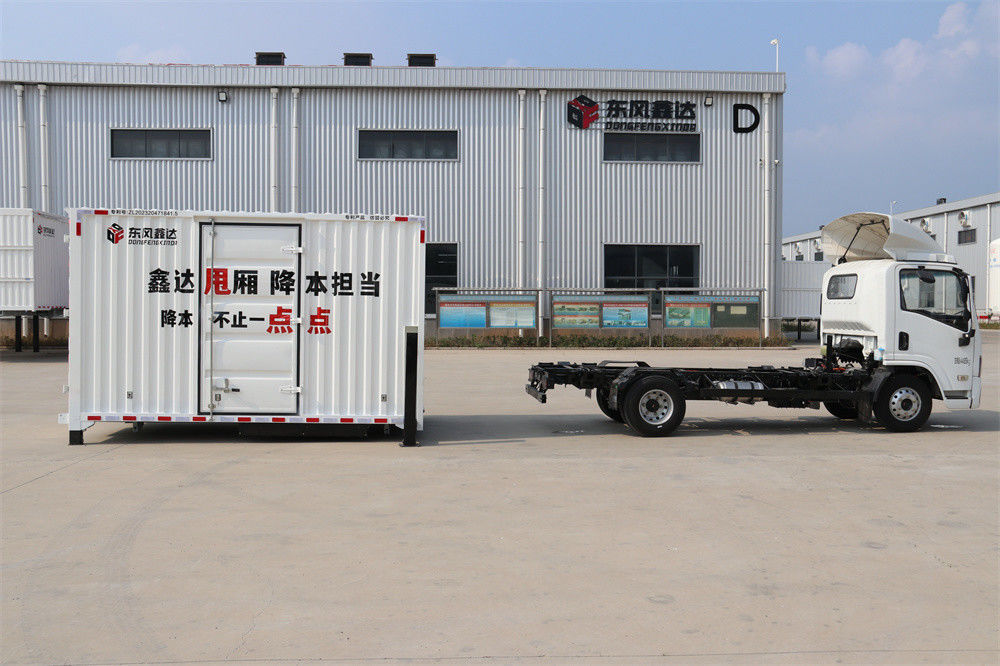 Detachable Body Jac 4*2 Commercial Container Cargo Van Truck For Urban Transport