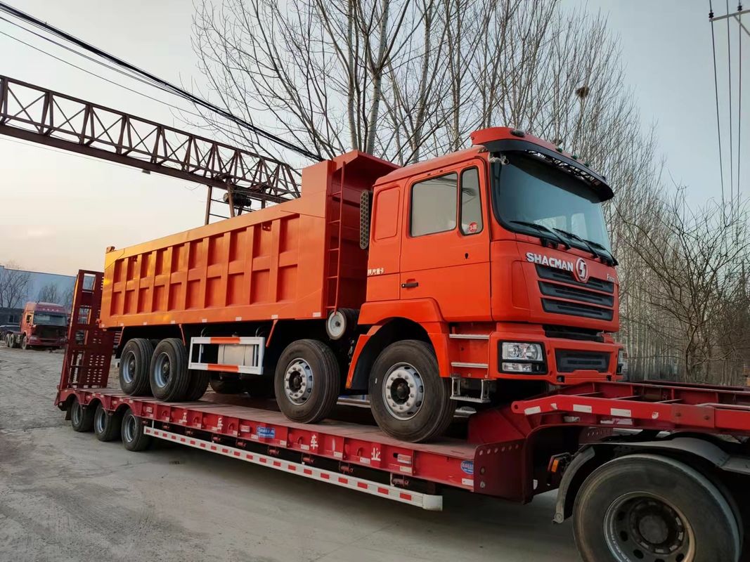 SHACMAN F3000 12 Wheels 8X4 Euro II Heavy Duty Front Lifting Dump Truck with 380HP Engine