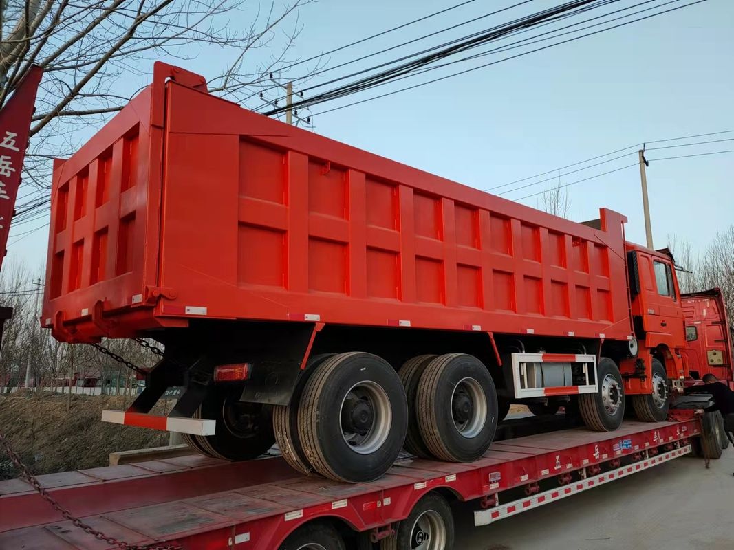 SHACMAN F3000 12 Wheels 8X4 Euro II Heavy Duty Front Lifting Dump Truck with 380HP Engine