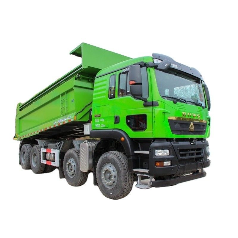 ABS-Equipped 35t Payload Heavy Duty 8x4 12 Wheel LHD Dump Truck for Construction