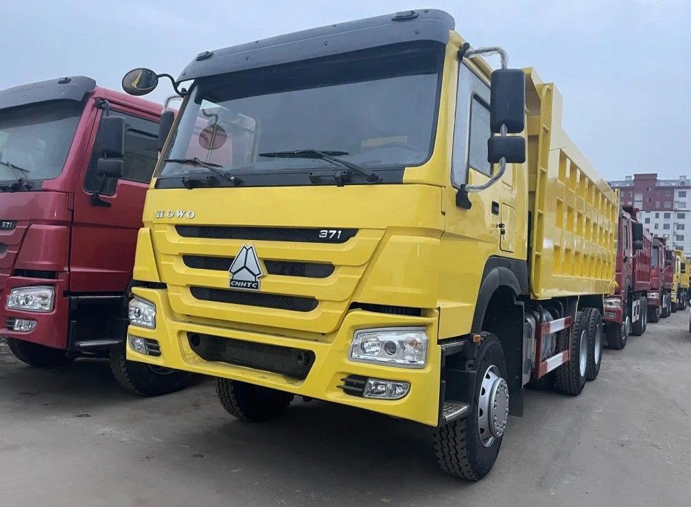 Refurbished Sinotruck Howo 6x4 10 Wheeler 371hp Used Tipper Dump Truck Cruise Control None