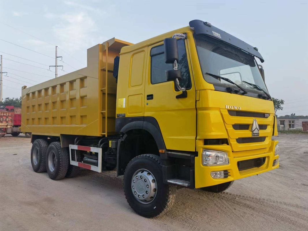Refurbished Sinotruck Howo 6x4 10 Wheeler 371hp Used Tipper Dump Truck Cruise Control None