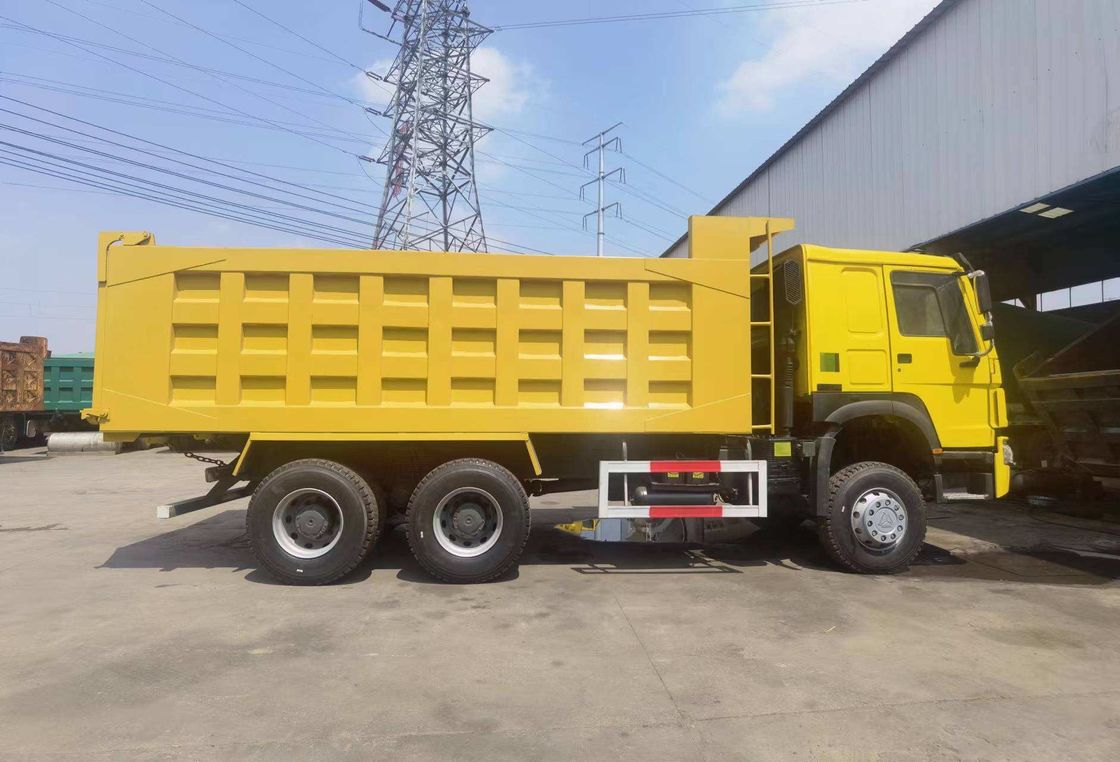 Refurbished Sinotruck Howo 6x4 10 Wheeler 371hp Used Tipper Dump Truck Cruise Control None