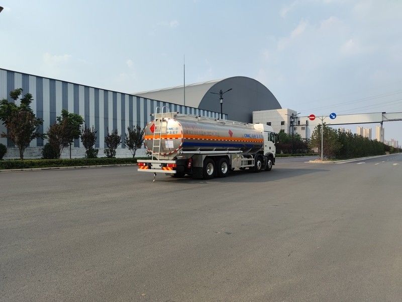 CIMC LINYU 8*4 30m3 SINO Aluminum Alloy Diesel Tanker Truck for Liquid Fuel Transport