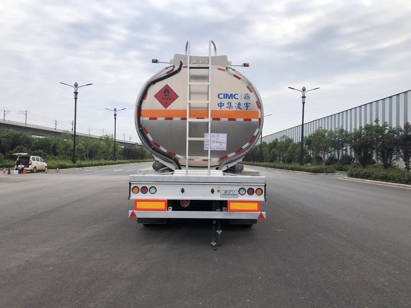 3 Axle 44m3 Liquid Petrol Aviation Kerosene Jet Fuel Transport Semi Trailer Tanker