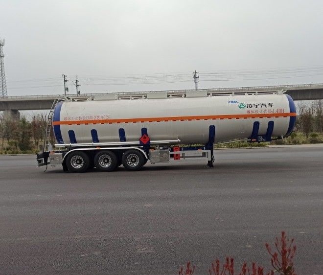 CIMC LINYU 48000 50000Liter Fuel Tank Trailer 3 Axle 48m3 Aluminum Alloy Semi Trailer