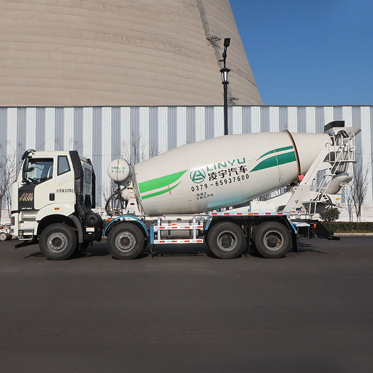 CIMC LINYU 7cbm Diesel Concrete Truck Mixer Machine Advantage High Mixing Efficiency