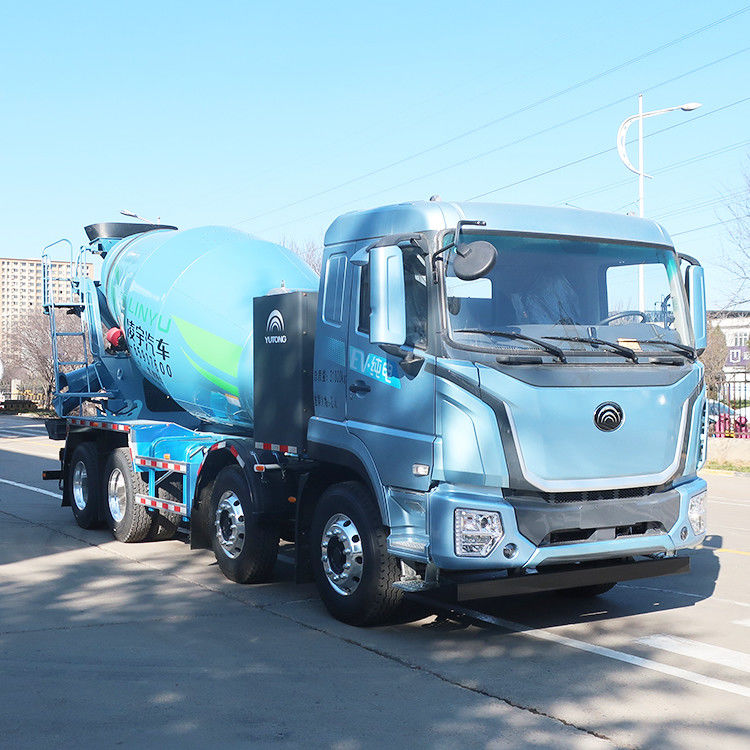 13000 kg Electric 8x4 12cbm Big Mobile Concrete Cement Mixer Truck for by CIMC LINYU