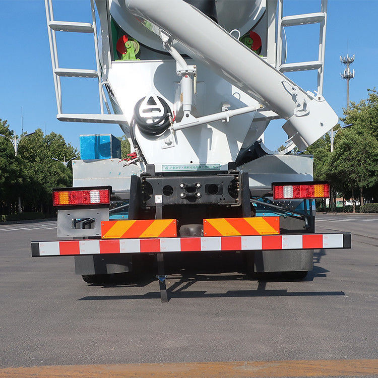 380kw CIMC LINYU 10 m3 Electric 8x4 Self Loading Mobile Concrete Mixer Truck for Mixing