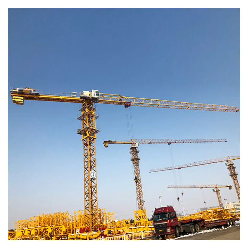 Video Technical Support Provided Tower Crane QTZ63 5610 For Construction 80 300 22kw