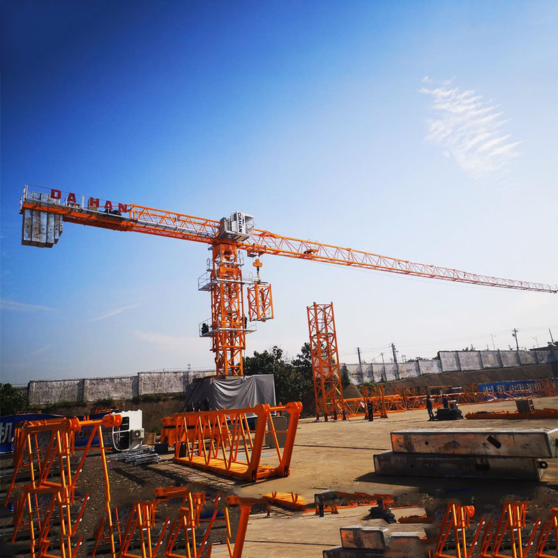 Video Technical Support Provided Tower Crane QTZ63 5610 For Construction 80 300 22kw