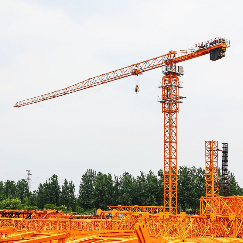 30 Ton Flat Top Tower Crane for Construction Works Zoomlion T7015-10E WA7025-10E 70m