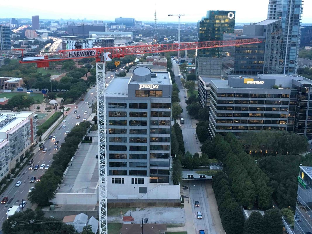 Topless Tower Crane For Construction Max. Lifting Height 60m Zoomlion T7015-10E WA7025-10E