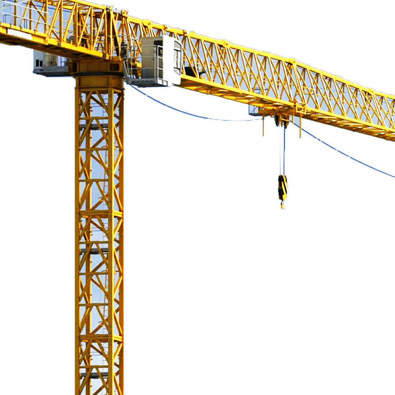 Energy Mining Syt80 T6012-6 6 Ton 8 Ton Flat-Top Tower Crane With Long Working Radius