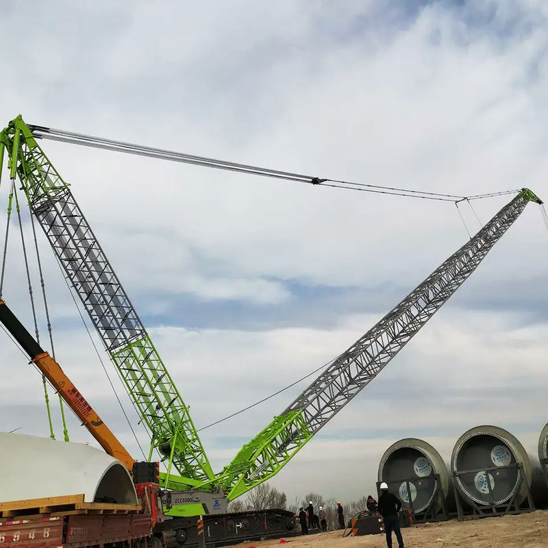 ZOOMLION 100 Ton Hydraulic Large Crawler Crane With 357 T.m Rated Lifting Moment