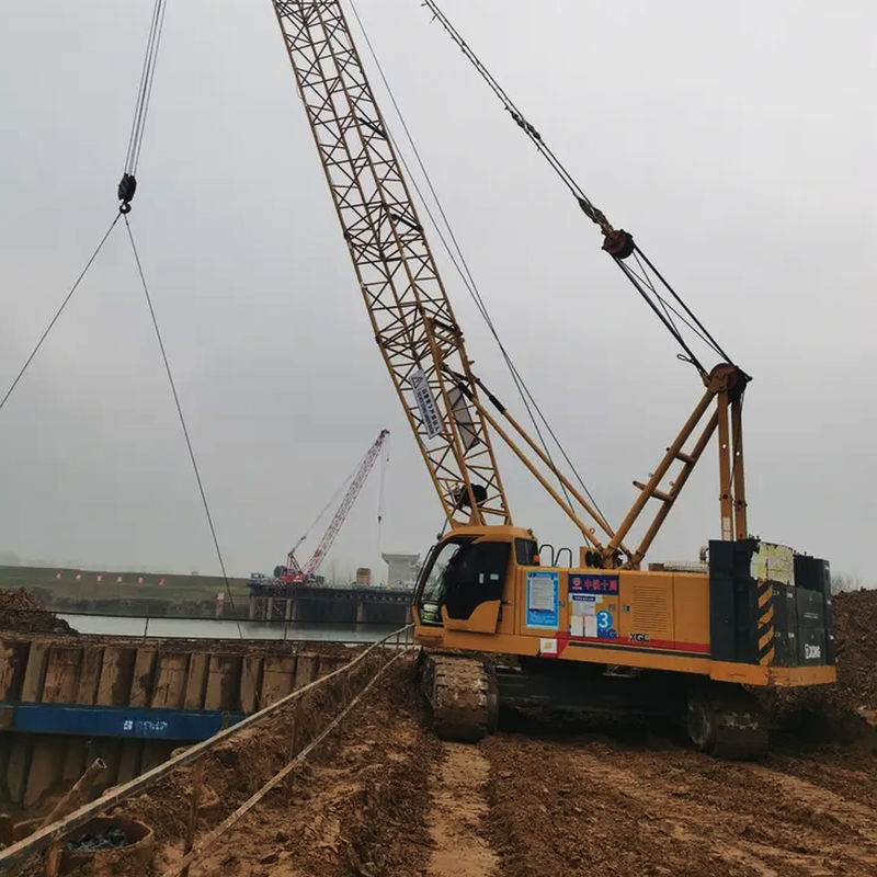 25 Ton 50 T 55 Ton 75ton Crawler Crane Lifting Machine with Other Hydraulic Pump Top