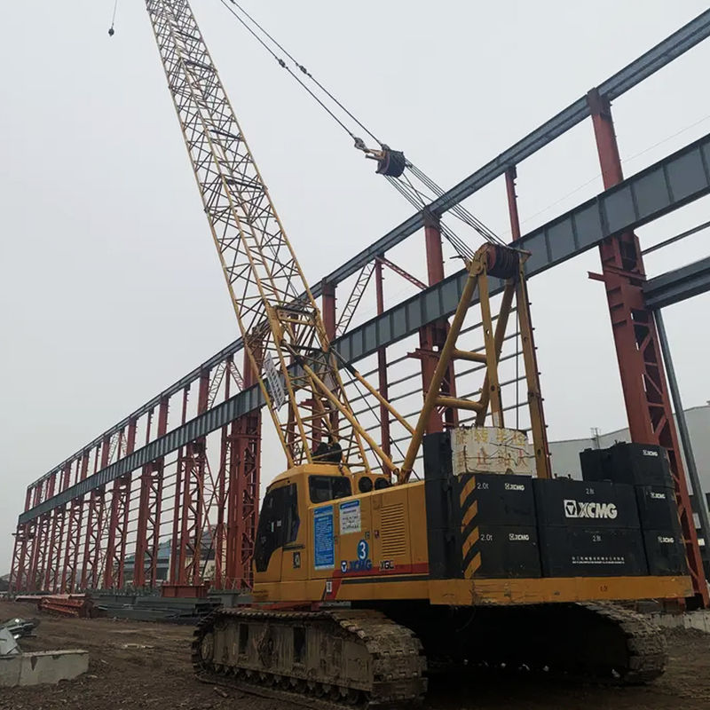 25 Ton 50 T 55 Ton 75ton Crawler Crane Lifting Machine with Other Hydraulic Pump Top