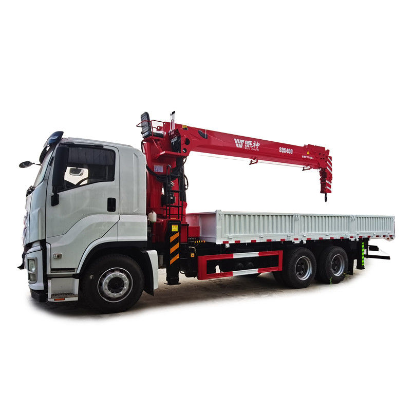 Isuzu 12ton 16ton Pickup Truck Mounted Crane with Telescoping Boom 19.5M Span 6*4
