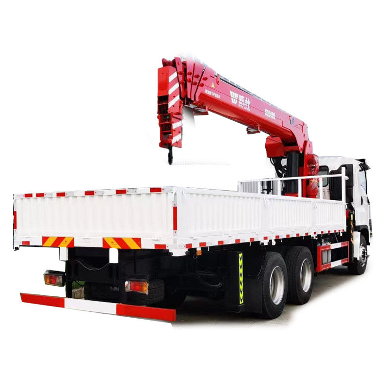 Isuzu 12ton 16ton Pickup Truck Mounted Crane with Telescoping Boom 19.5M Span 6*4