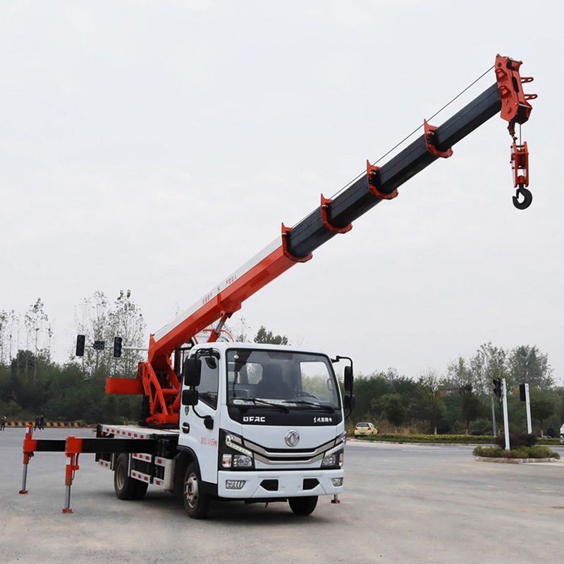 Original Engine 10 Ton 25 Ton Truck Mobile Crane Mini Truck Crane Easy Operation