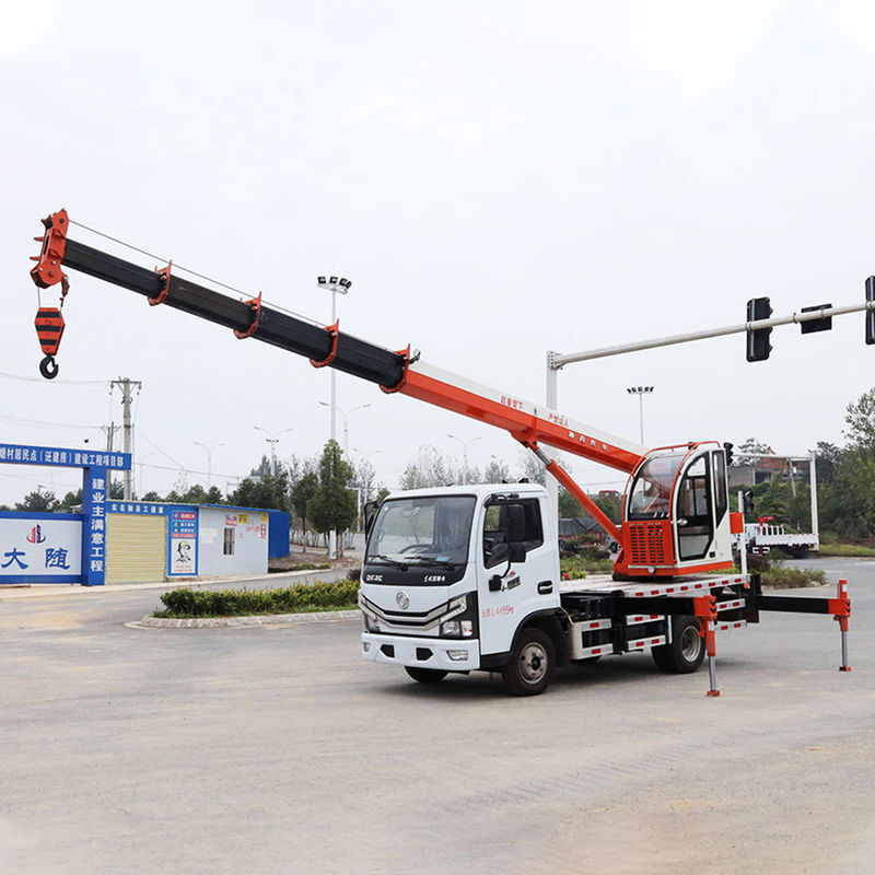 Original Engine 10 Ton 25 Ton Truck Mobile Crane Mini Truck Crane Easy Operation