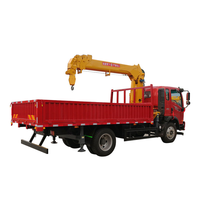 8 Ton Mini Truck Mounted Crane With 4m*4 Boom Arm And Eaton Hydraulic Pump