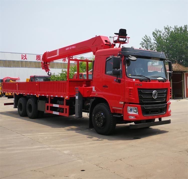 8 Ton Mini Truck Mounted Crane With 4m*4 Boom Arm And Eaton Hydraulic Pump
