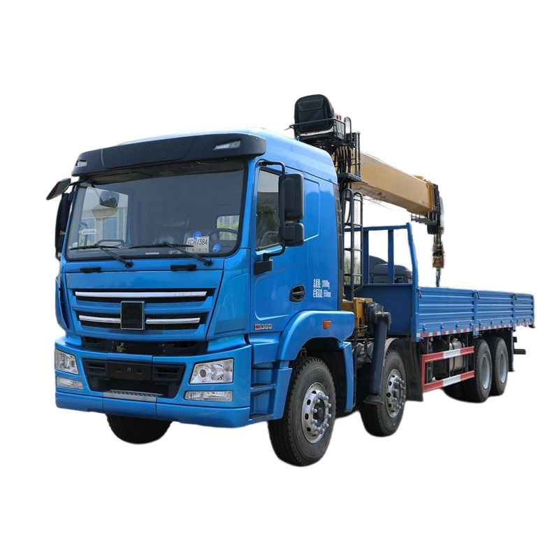16 Ton Lifting Capacity 350hp 8*4 Truck Crane with Electronic Stability Control System