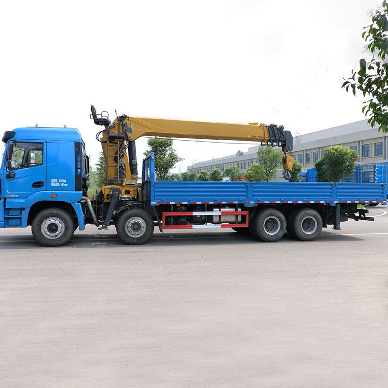 16 Ton Lifting Capacity 350hp 8*4 Truck Crane with Electronic Stability Control System