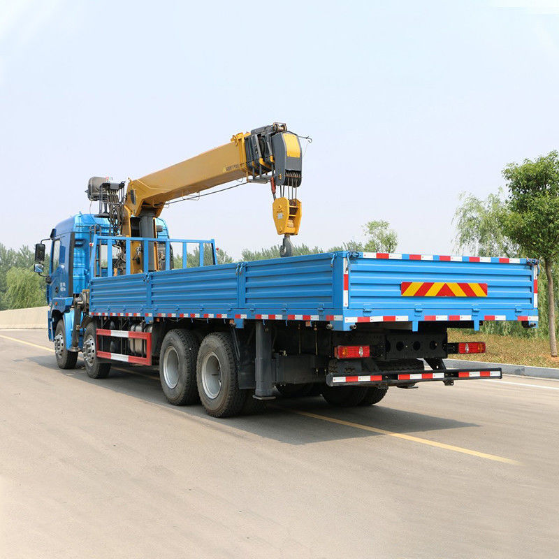 16 Ton Lifting Capacity 350hp 8*4 Truck Crane with Electronic Stability Control System