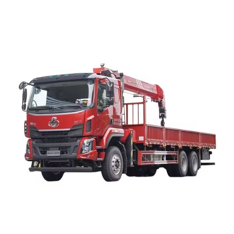14 Ton Mobile Truck Mounted Crane With WEICHAI Engine And 30T.M Rated Lifting Moment