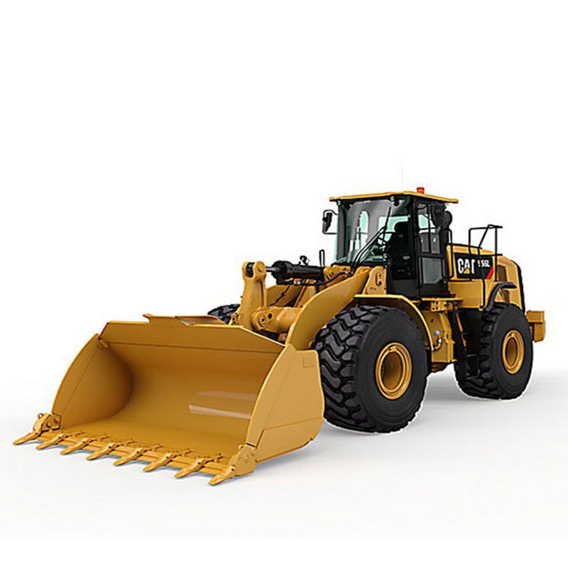6 Ton Caterpillar 966L Used Wheel Loader With Low Fuel Consumption And Good Condition